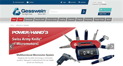 Desktop Screenshot of gesswein.com